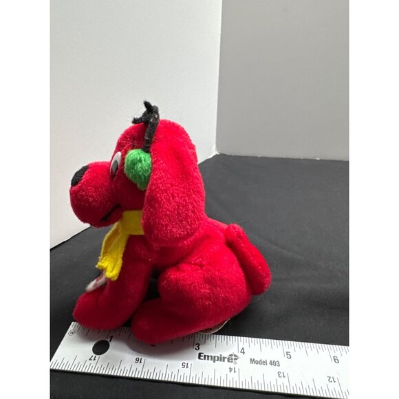 Scholastic Clifford The Big Red Dog 5” Plush Toy With Bone & Scarf - Picture 2 of 8